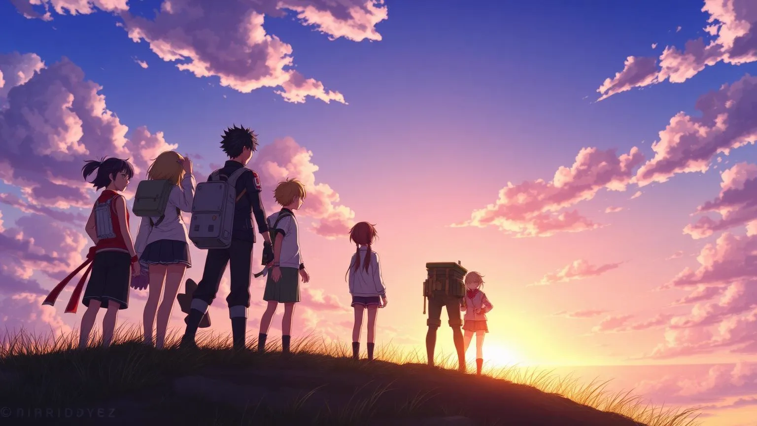 Original AnimeVerse key-visual artwork for The Beginner's Guide to Modern Shonen (2026 Edition)