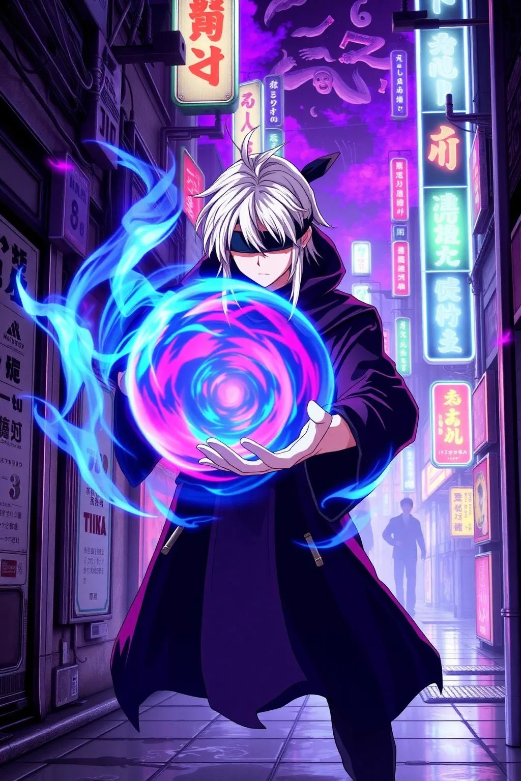 Original AnimeVerse key-visual artwork for Jujutsu Kaisen